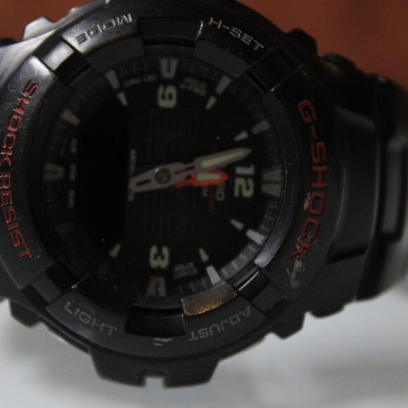 Casio G-Shock Black Sport Watch Mens Sports Outdoor Shock Resist Analog Digital - Picture 6 of 11
